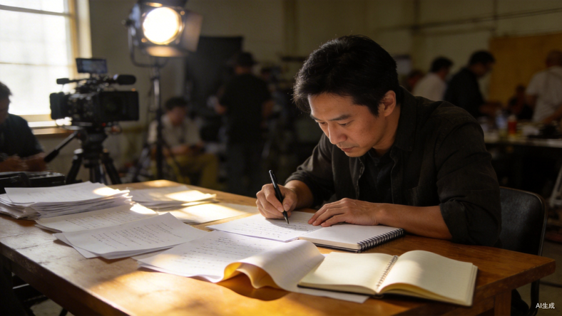 中剧回场,编剧上桌